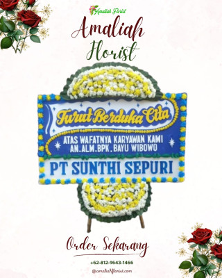 Papan Bunga Duka di Seluma Timur