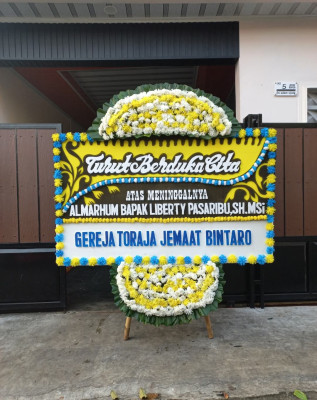 Papan Bunga Duka di Seluma Timur